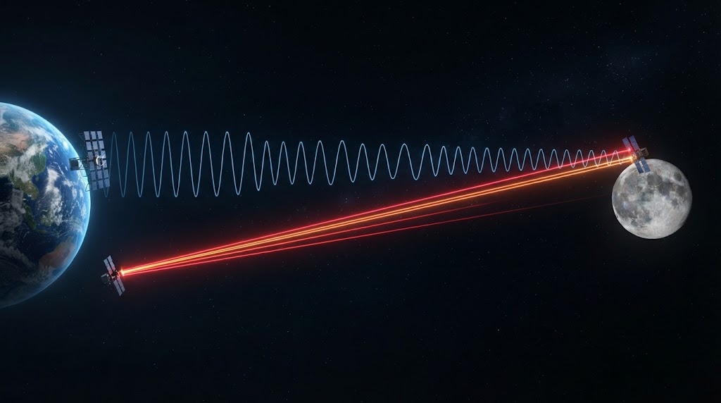 400 mil quilômetros de distância: cientistas chineses conectam Lua e Terra com tecnologia inédita de comunicação a laser
